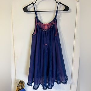 Betsey Johnson vintage 90s babydoll slip dress